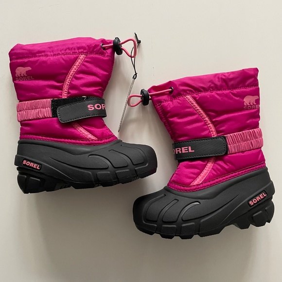 Sorel Toddler Girl's Winter Snow Boots - Size: 10 - Picture 2 of 4